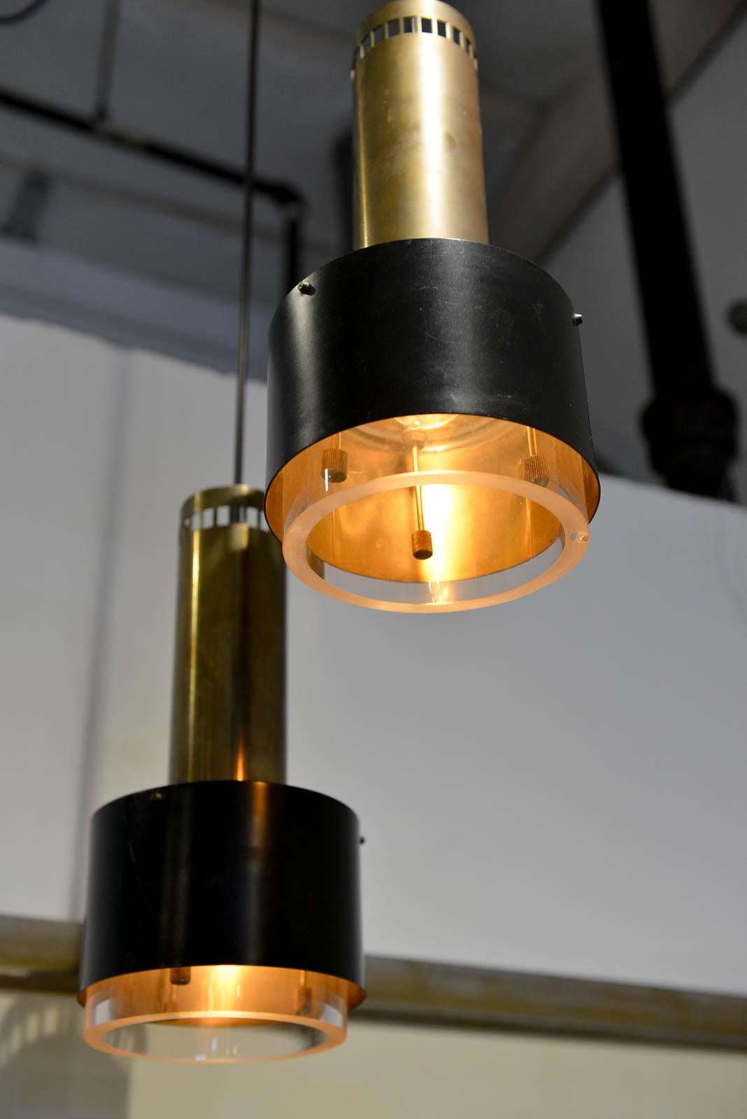 Kay Korbing for Lyfa Denmark Pendant Lights, circa 1960 2
