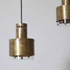 Paire de lampes suspendues Kay Korbing