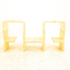 Kay Leroy Ruggles Umbo Midcentury White Shelving Console