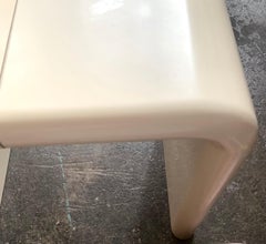 Kay Leroy Ruggles Umbo Side Table Modular Shelf, Directional, Ivory Cream, 1972