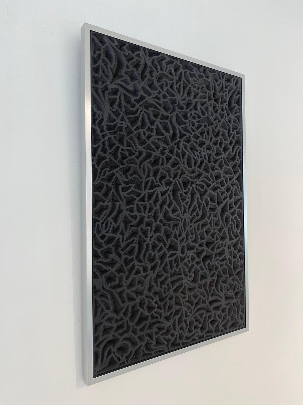 Different Mathematics - Laser-cut wood artwork by Kay One  For Sale 1