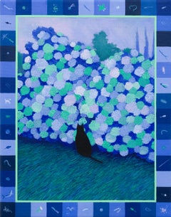 "Inventario Felino", Pintura Contemporánea que Explora la Repetición y la Imaginación Felina