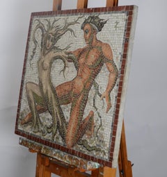 Kay Simmelhag, Relief "Apollo and Daphne", Mosaic, 1934, Denmark