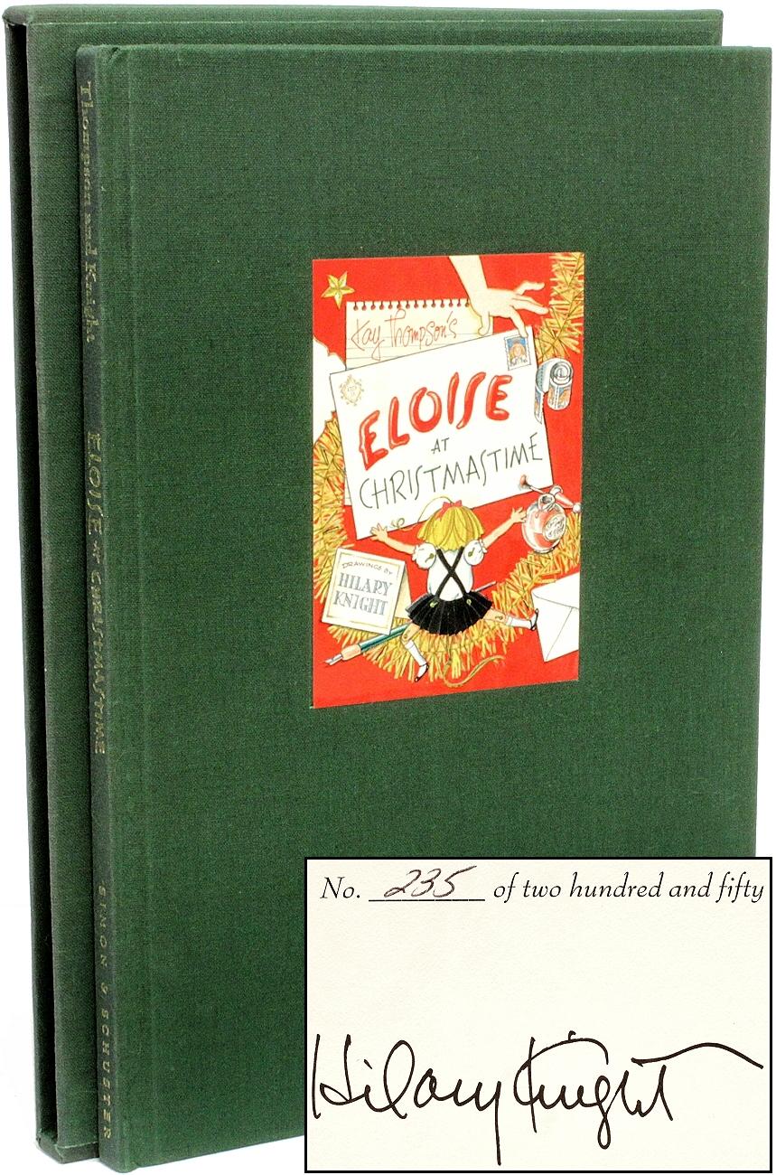 Kay Thompson. COMPLETE SET OF SIGNED LIMITED ED. Eloise - Paris - Moscow - Xmas For Sale 7