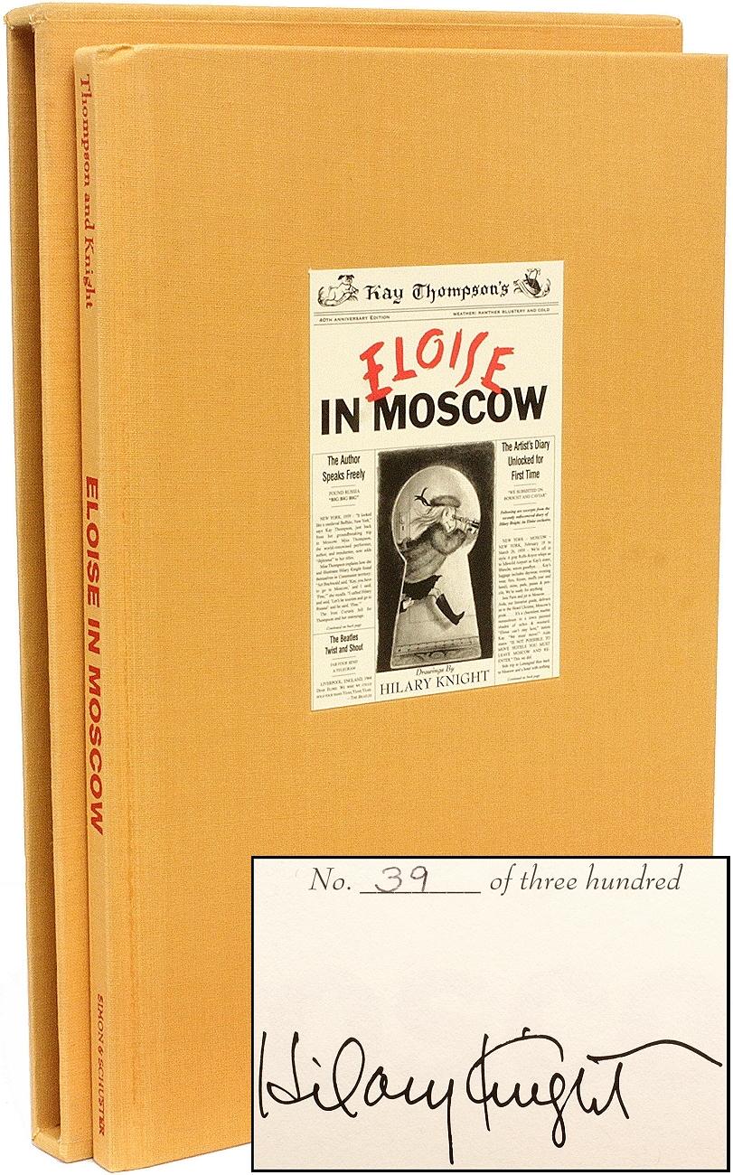 Kay Thompson. COMPLETE SET OF SIGNED LIMITED ED. Eloise - Paris - Moscow - Xmas For Sale 12