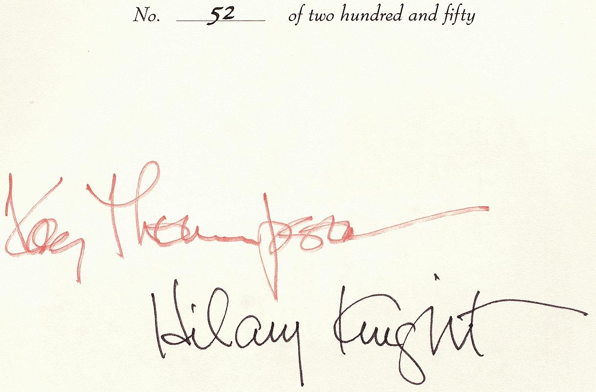Late 20th Century Kay Thompson. COMPLETE SET OF SIGNED LIMITED ED. Eloise - Paris - Moscow - Xmas For Sale
