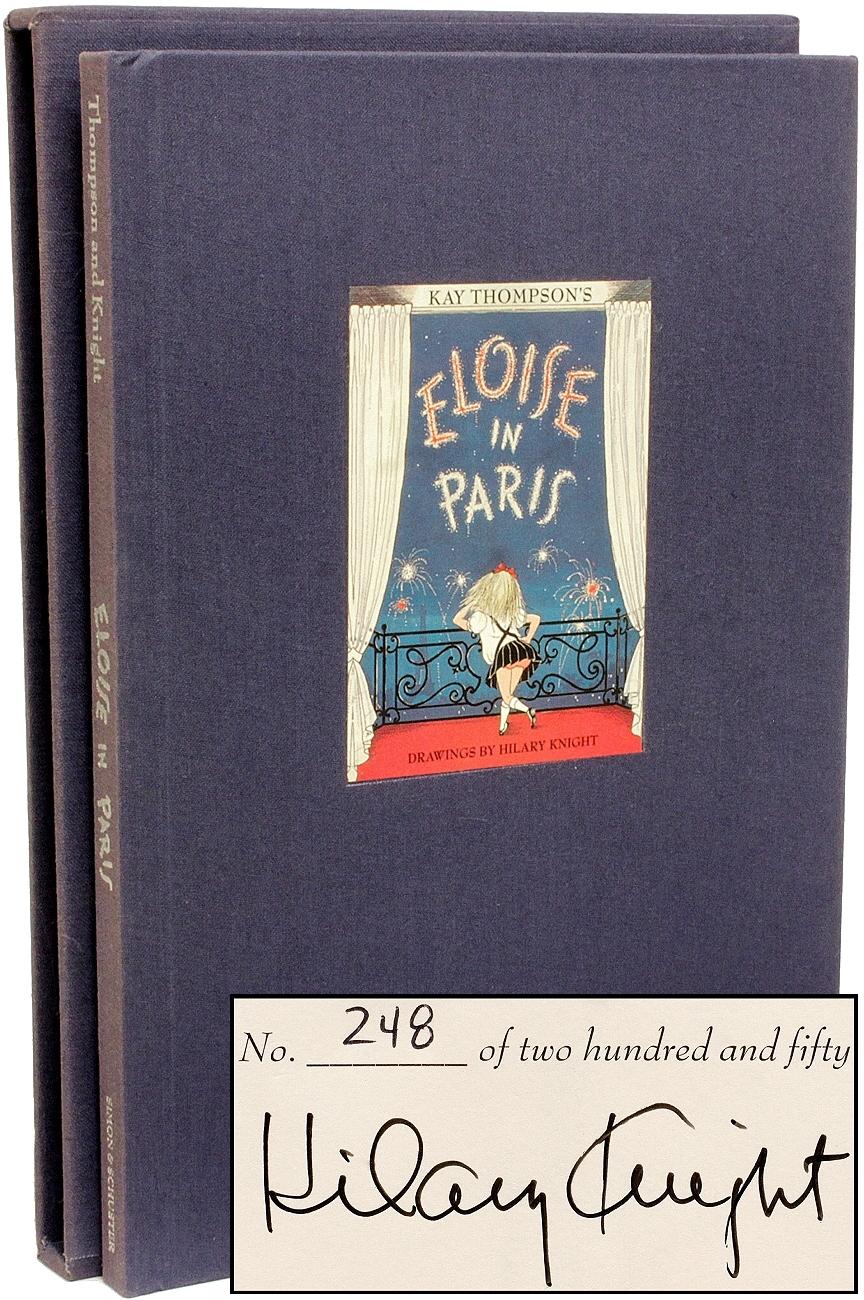 Kay Thompson. COMPLETE SET OF SIGNED LIMITED ED. Eloise - Paris - Moscow - Xmas For Sale 2