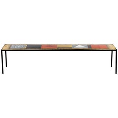 Kay Whitcomb, Coffee Table in Enameled Metal, 1970
