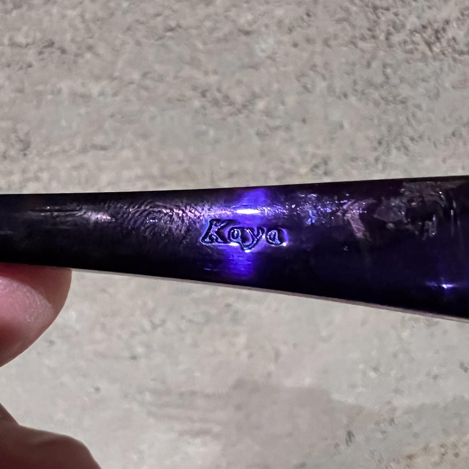 Kaya Premium Cutlery Set Glossy Purple Stainless Steel Service 4 en vente 4