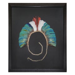 Kayapo 3 Headdress with Natural Feathers