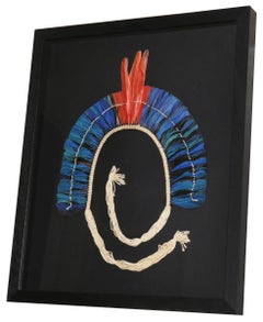 Kayapo 4 Headdress with Natural Feathers