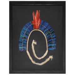 Kayapo 4 Headdress with Natural Feathers