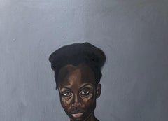 Untitled 4 - 21st Century Contemporary, Expressionist Portrait, African Woman