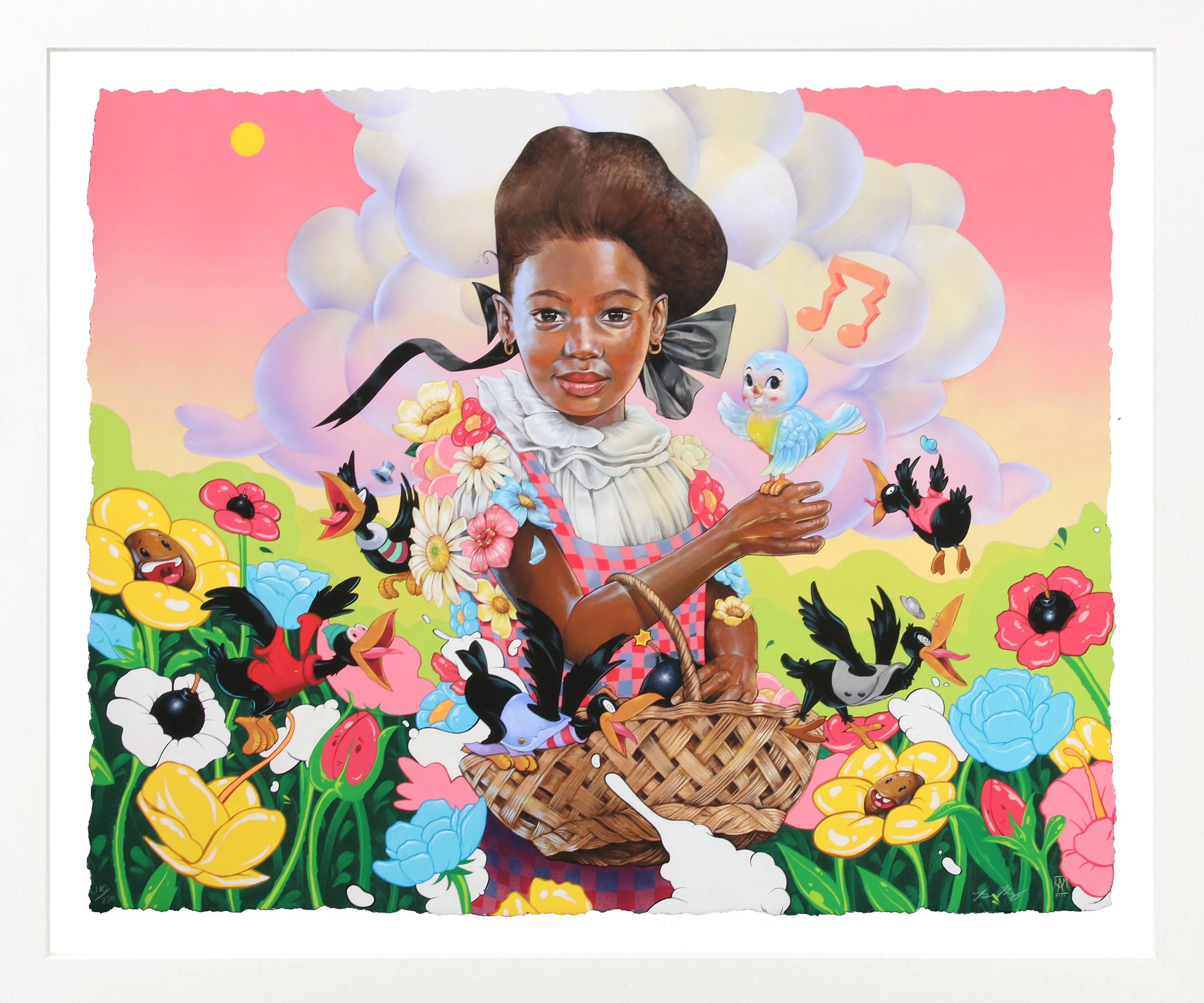 Head in the Clouds (framed hand signed giclee)