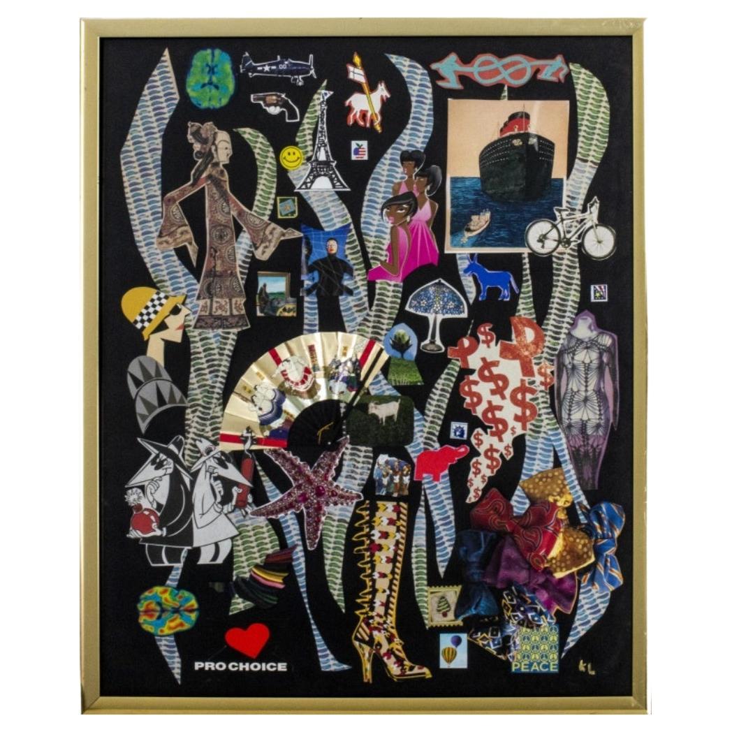 Kayo Lennar „New York“ Collage im Angebot