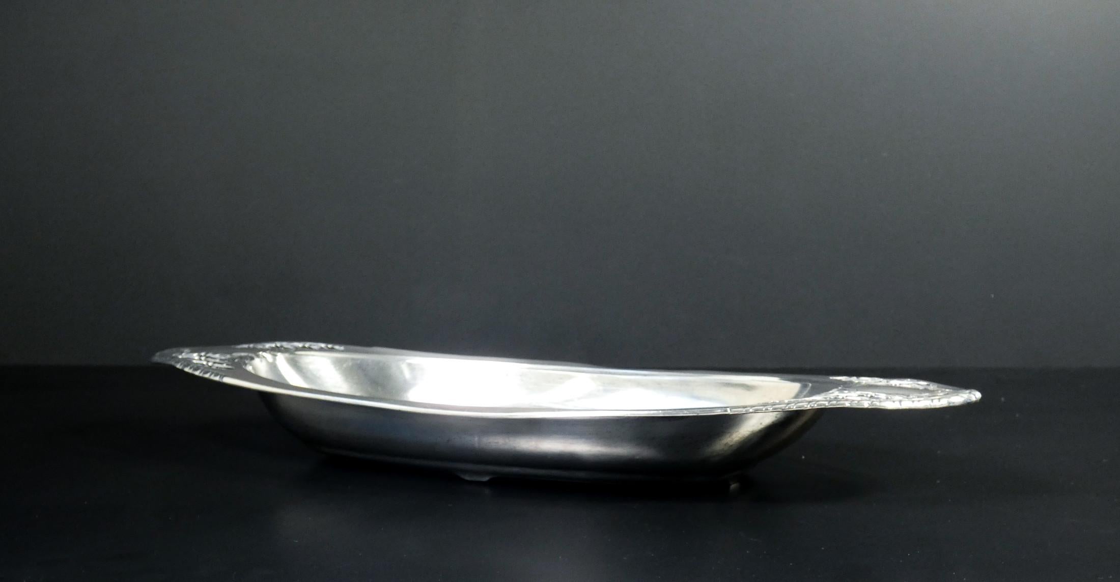 Kayser Engelbert, Vassoio da portata di Sheffield, Art Nouveau, Germania, fine XIX secolo in vendita 1