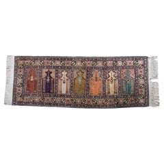 Tapis Kayseri noué à la main 180 x 60 cm