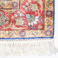 Kayseri Silk Rug - Mid 20th Century