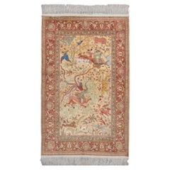 Tappeto di seta di Kayseri - metà del XX secolo