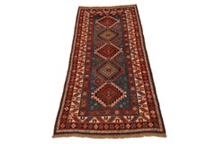 Kazak Antique runner - 4'5" x 9'3"