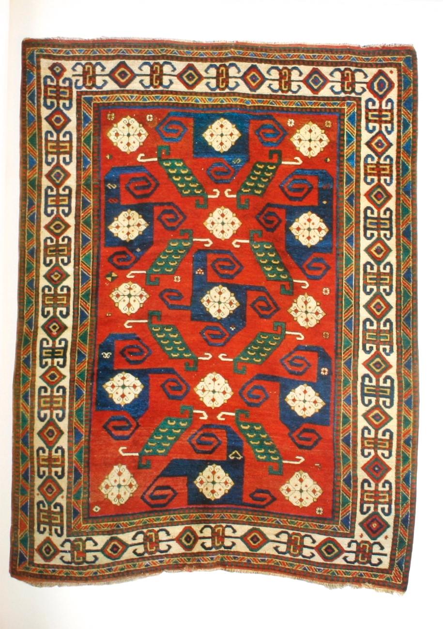 Kazak Carpets of the Caucasus by Raoul Tschebull In Good Condition For Sale In valatie, NY