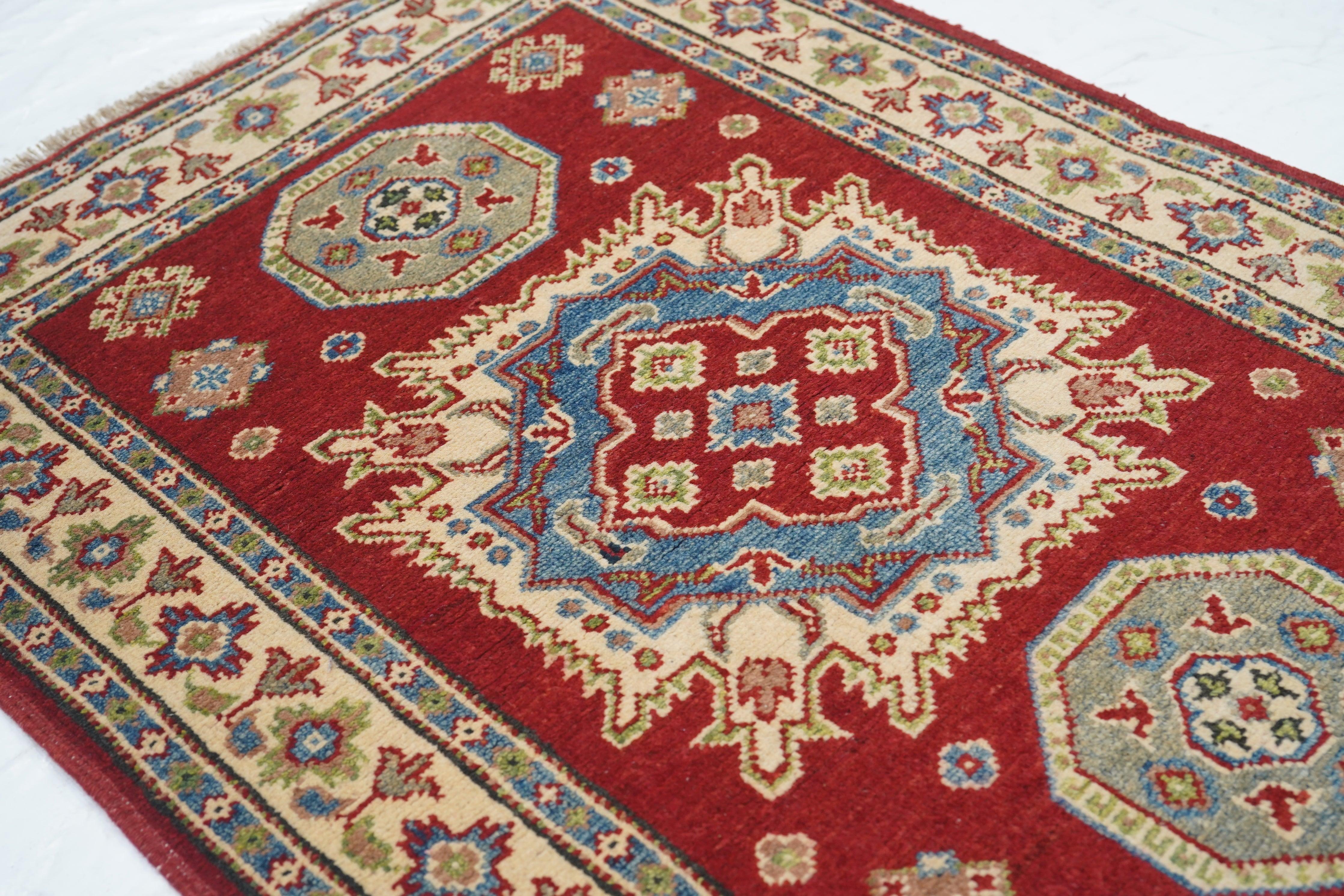Kazak-Teppich 2'10'' x 4'0