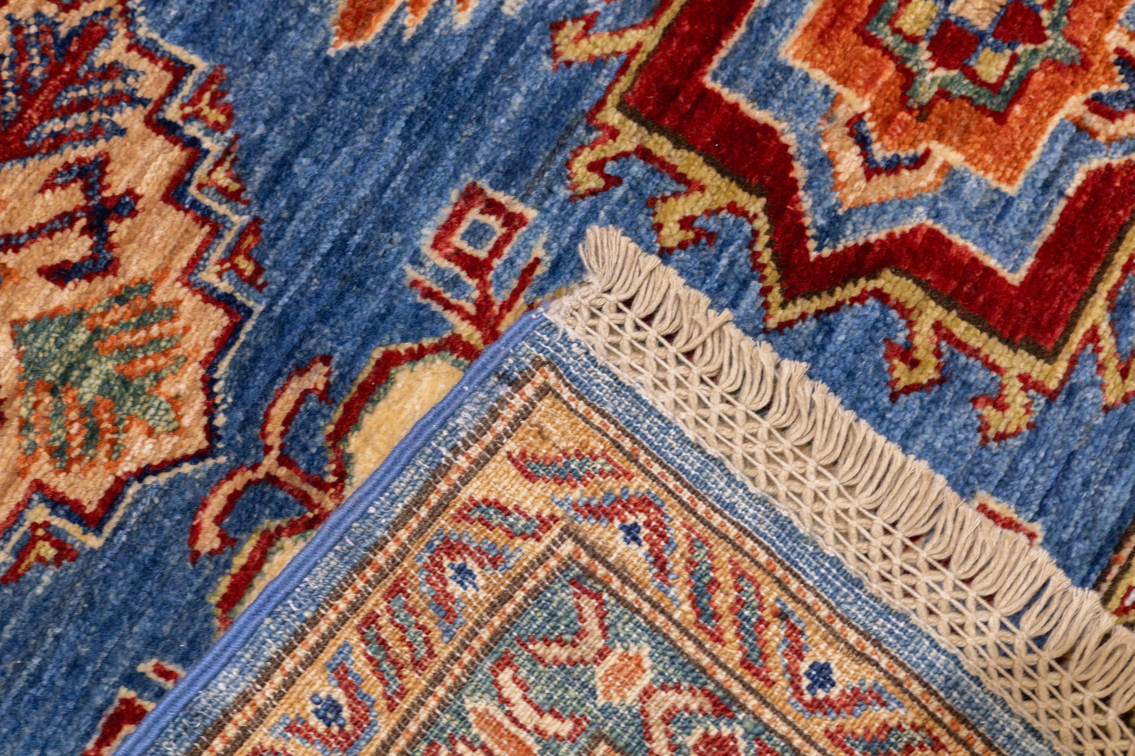 Kazak-Teppich 4'10'' x 6'8'' im Angebot 4