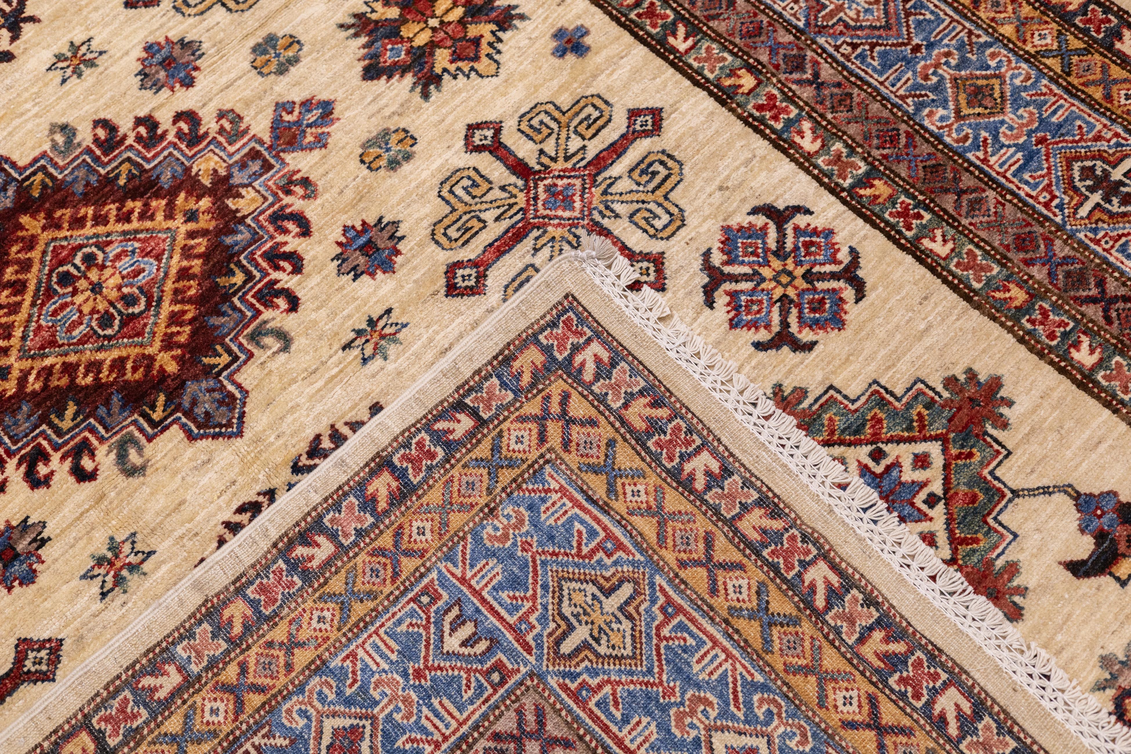Kazak Rug 5'7'' x 9'1'' For Sale 7