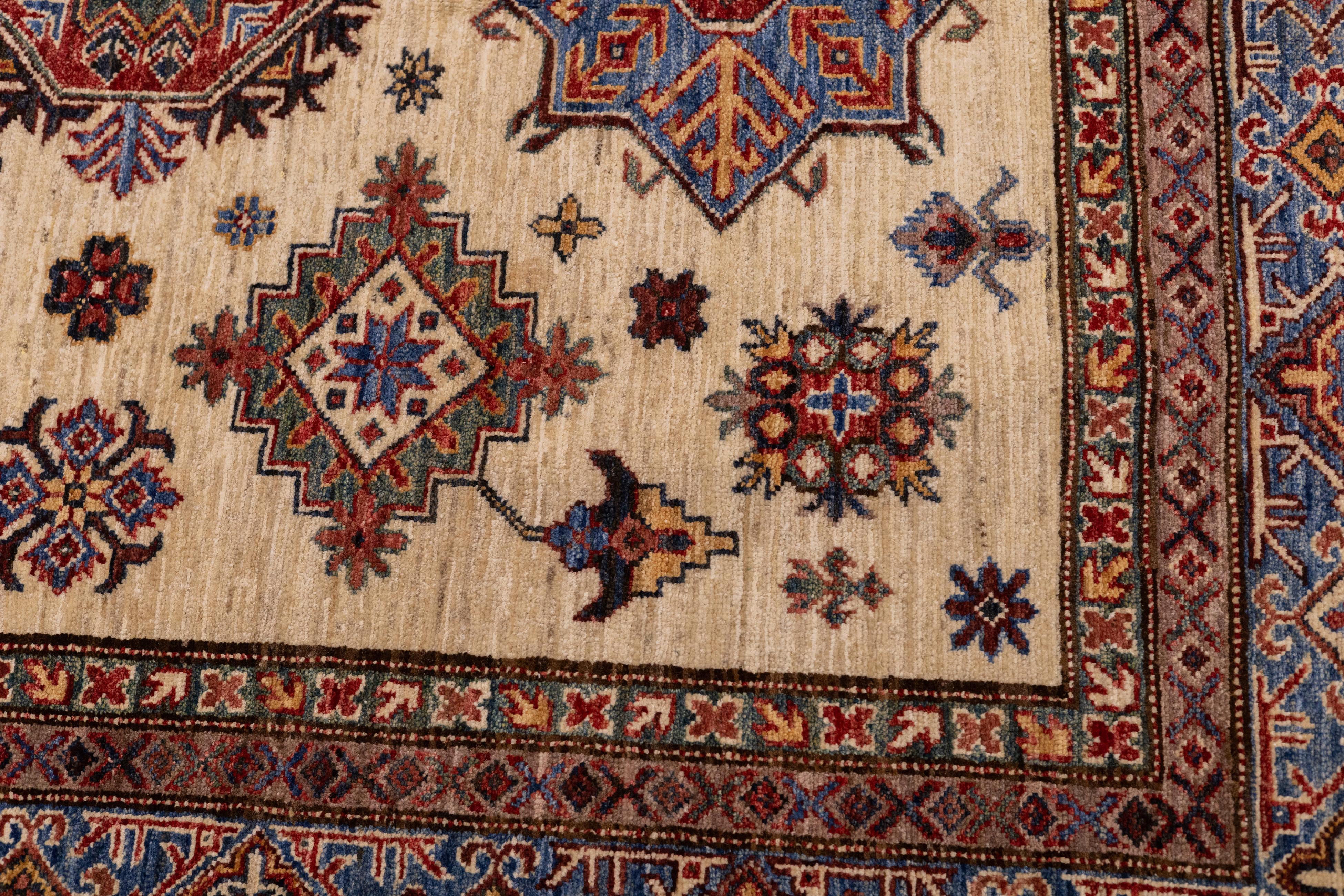 Wool Kazak Rug 5'7'' x 9'1'' For Sale