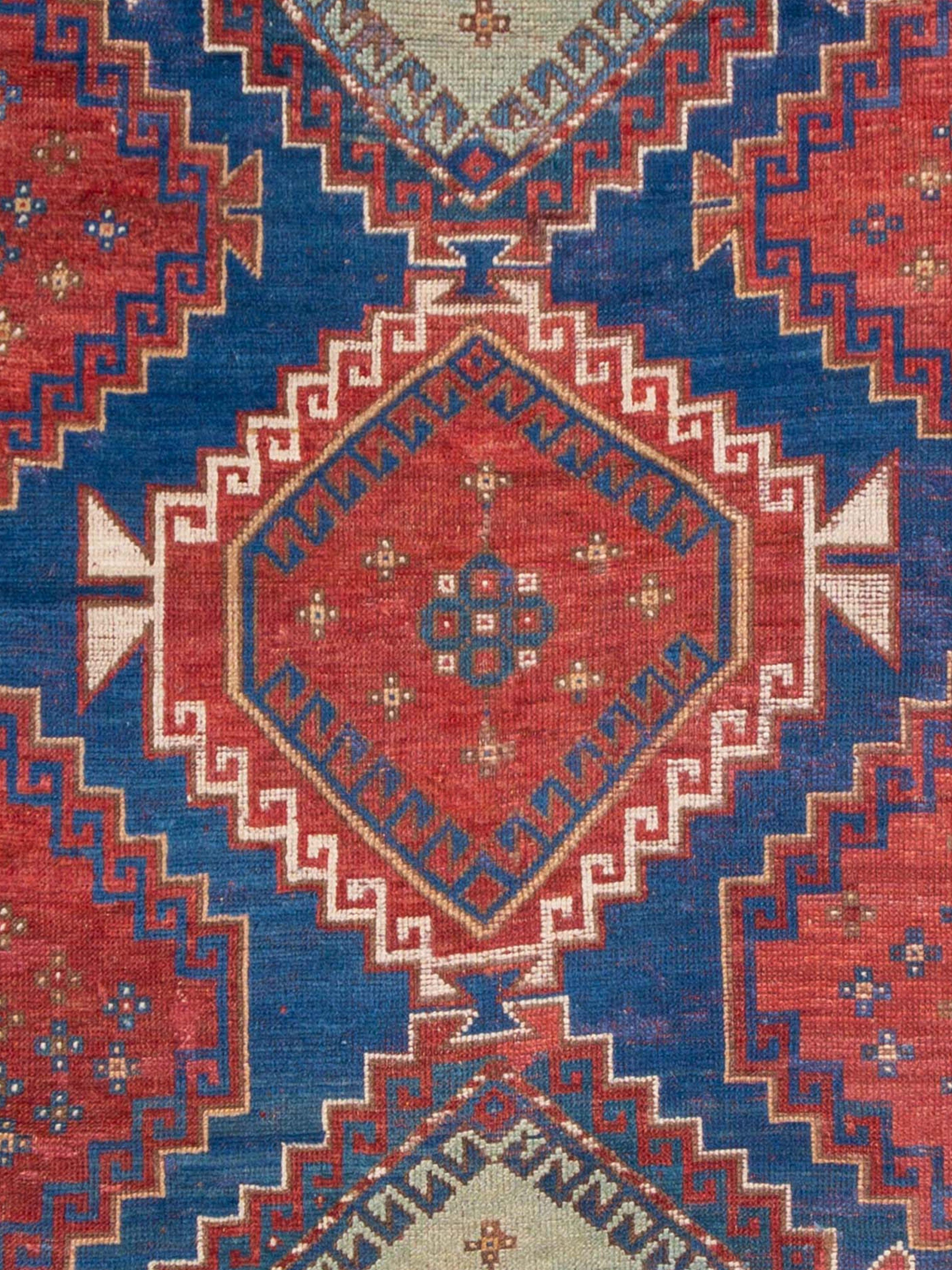 Alfombra kazaka, c. 1900 Persa en venta