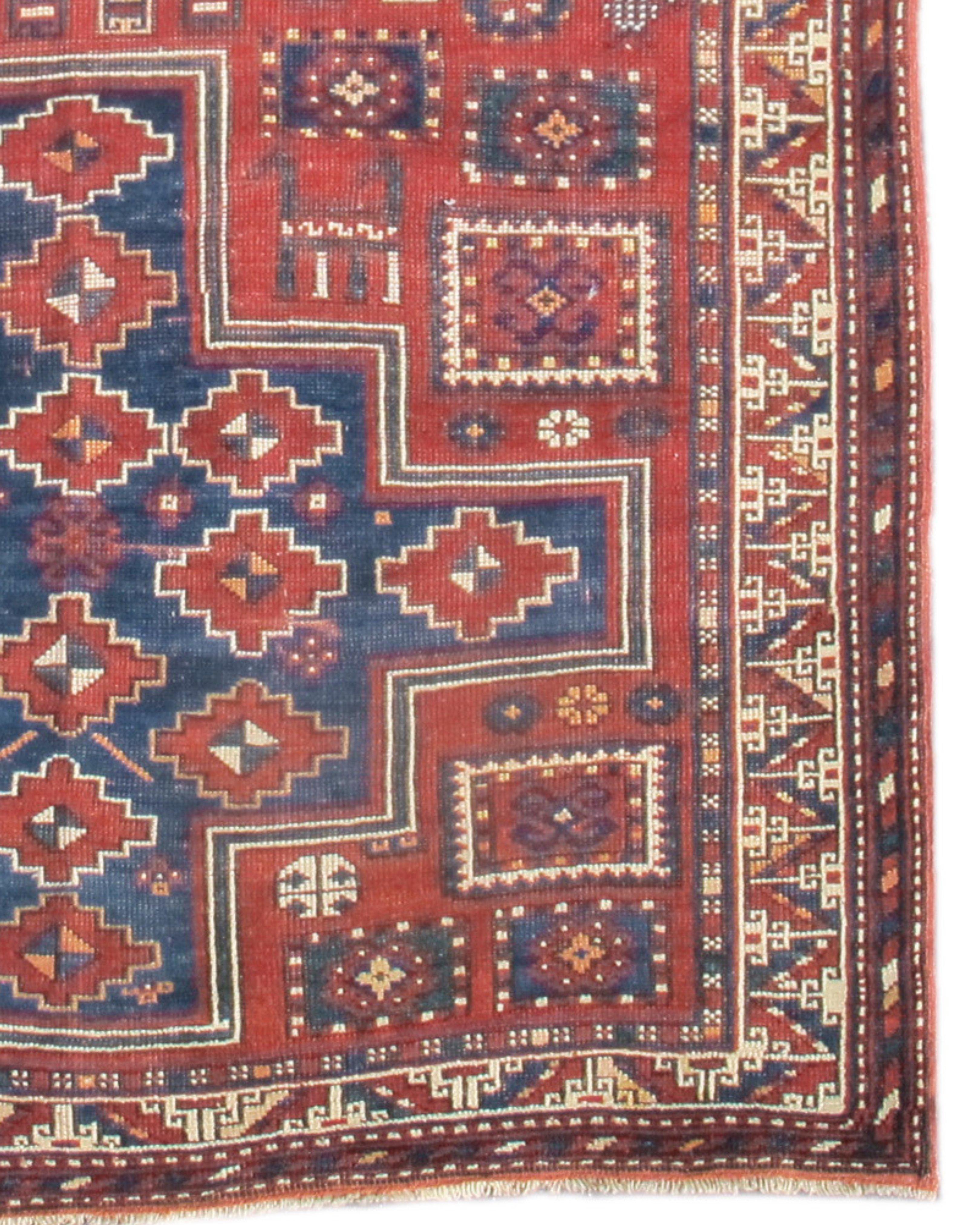 Kazak Rug, c. 1900 In Good Condition For Sale In San Francisco, CA