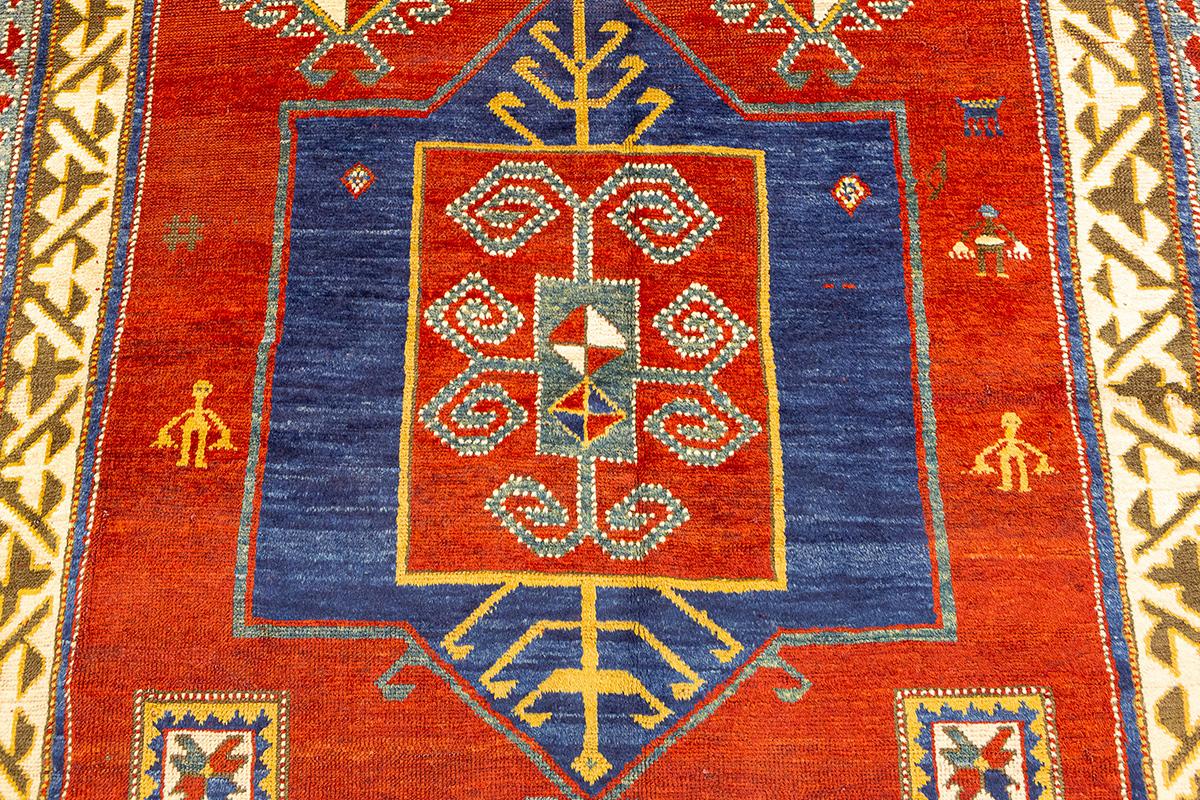 Kazak-Teppich Fakhralo im Zustand „Gut“ im Angebot in Ferrara, IT