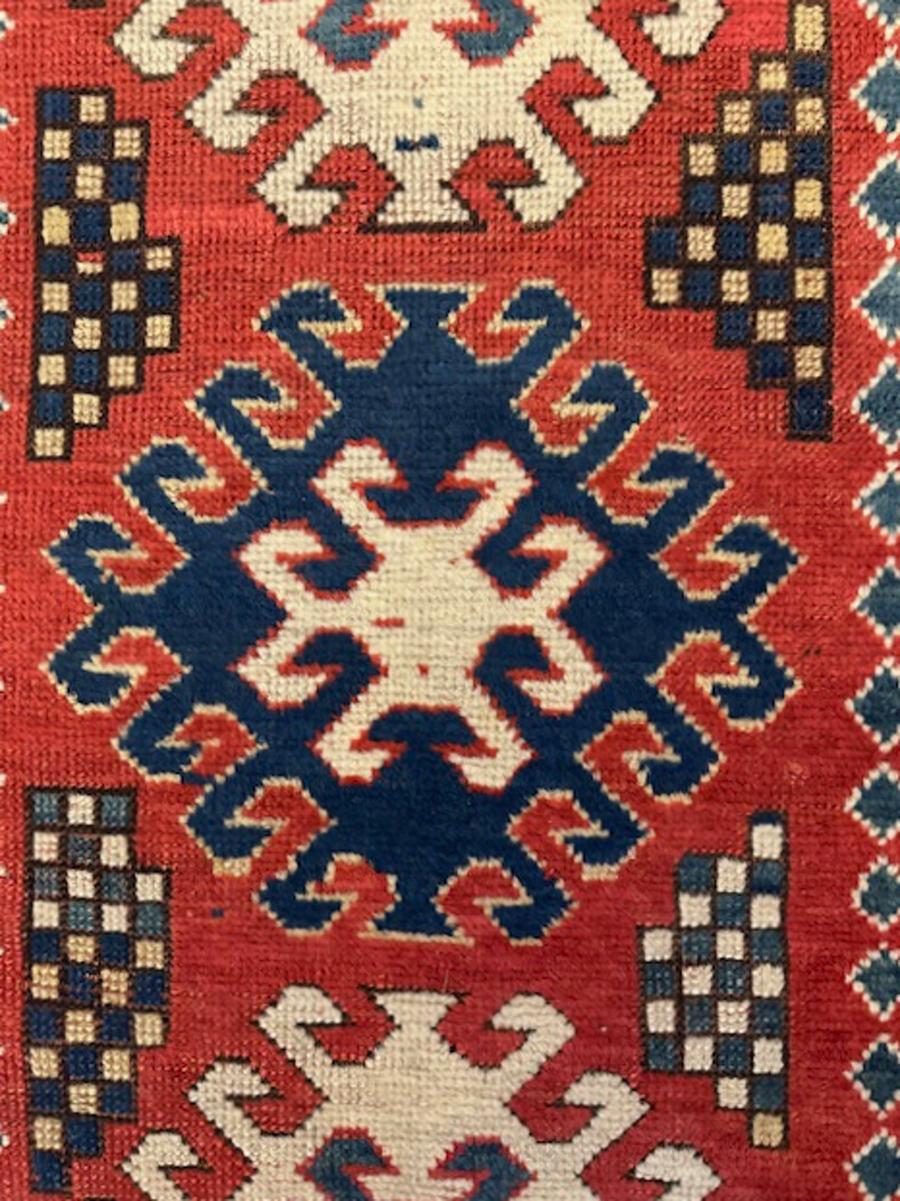 Tapis kazak Bon état - En vente à NEW YORK, NY