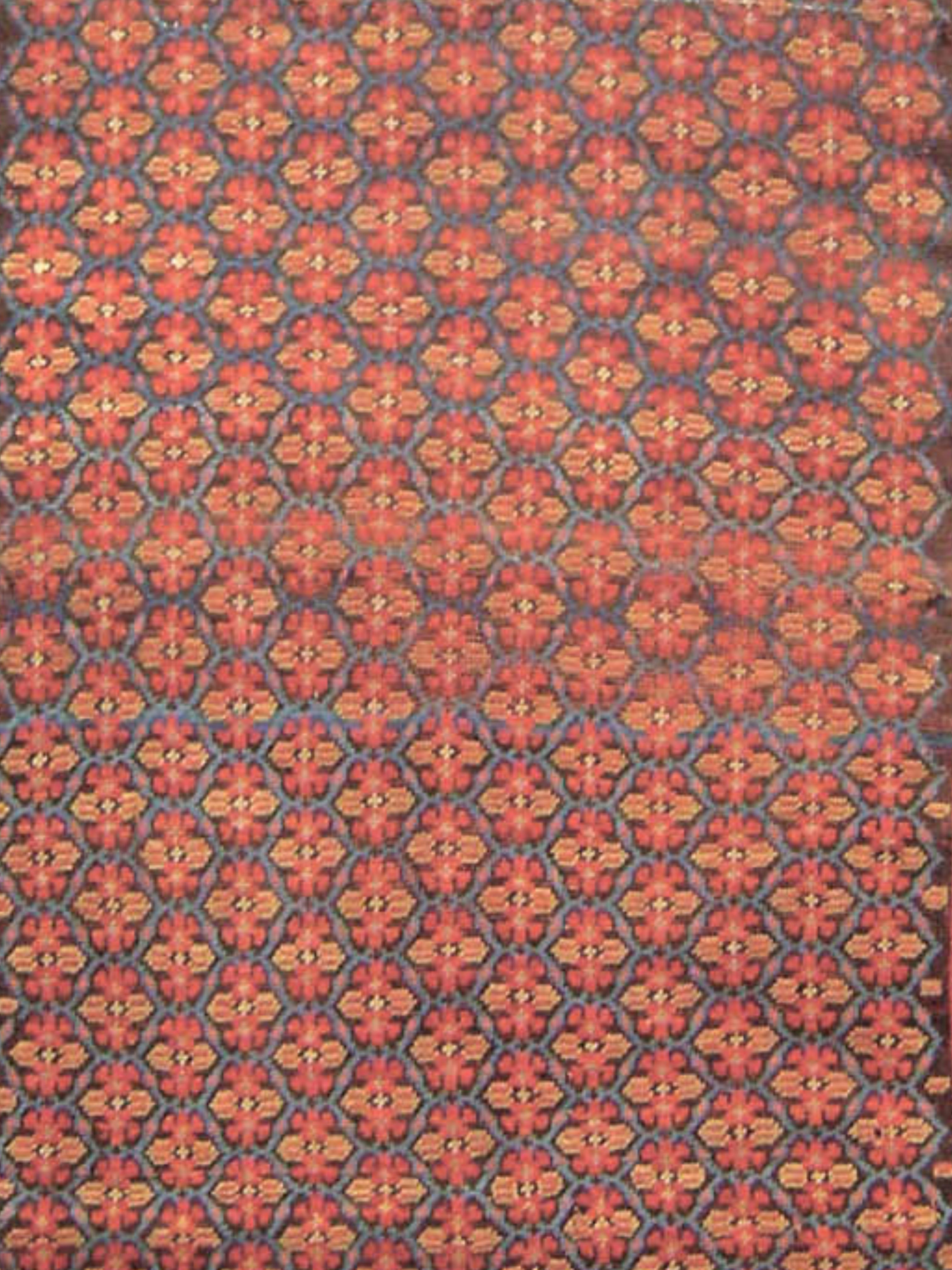 Noué à la main Tapis kazak, fin du 19e siècle en vente