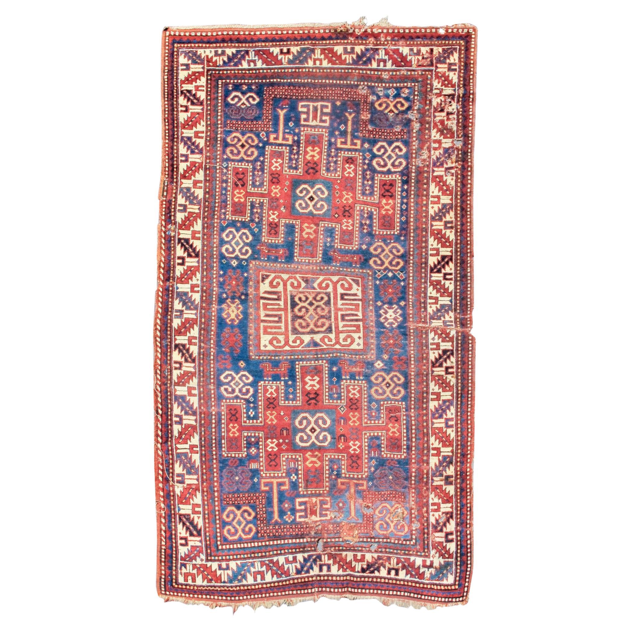 Kazak Rug, Late 19th Century