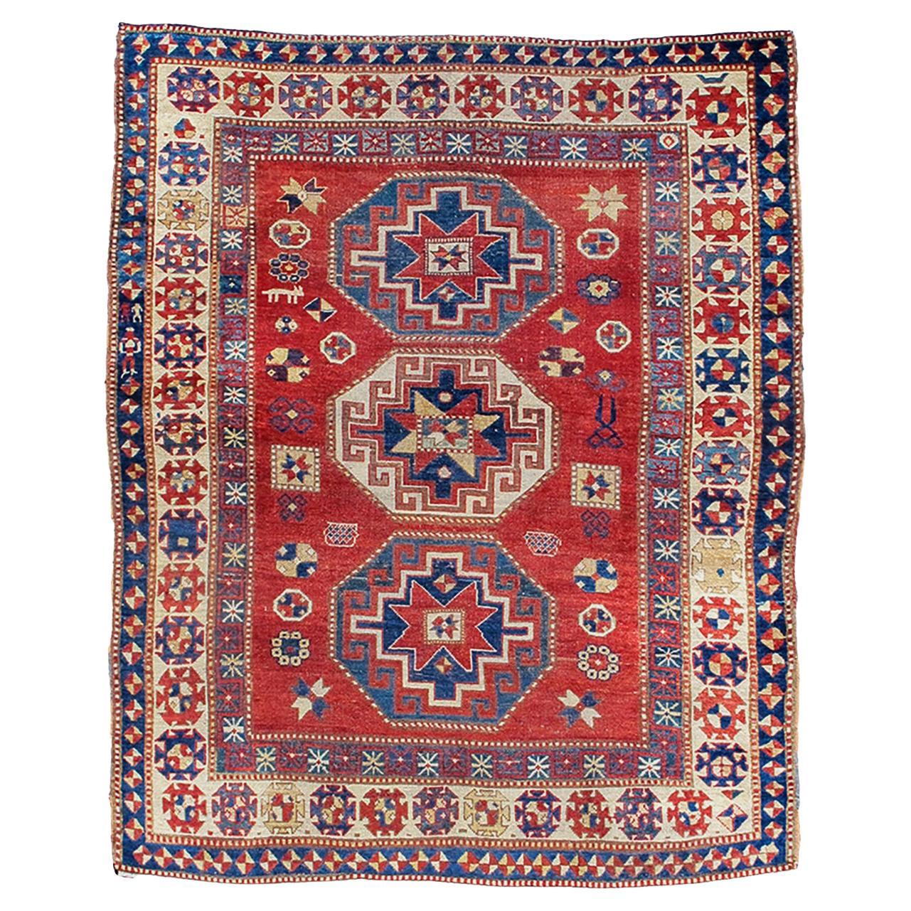 Kazak Rug, Late 19th Century