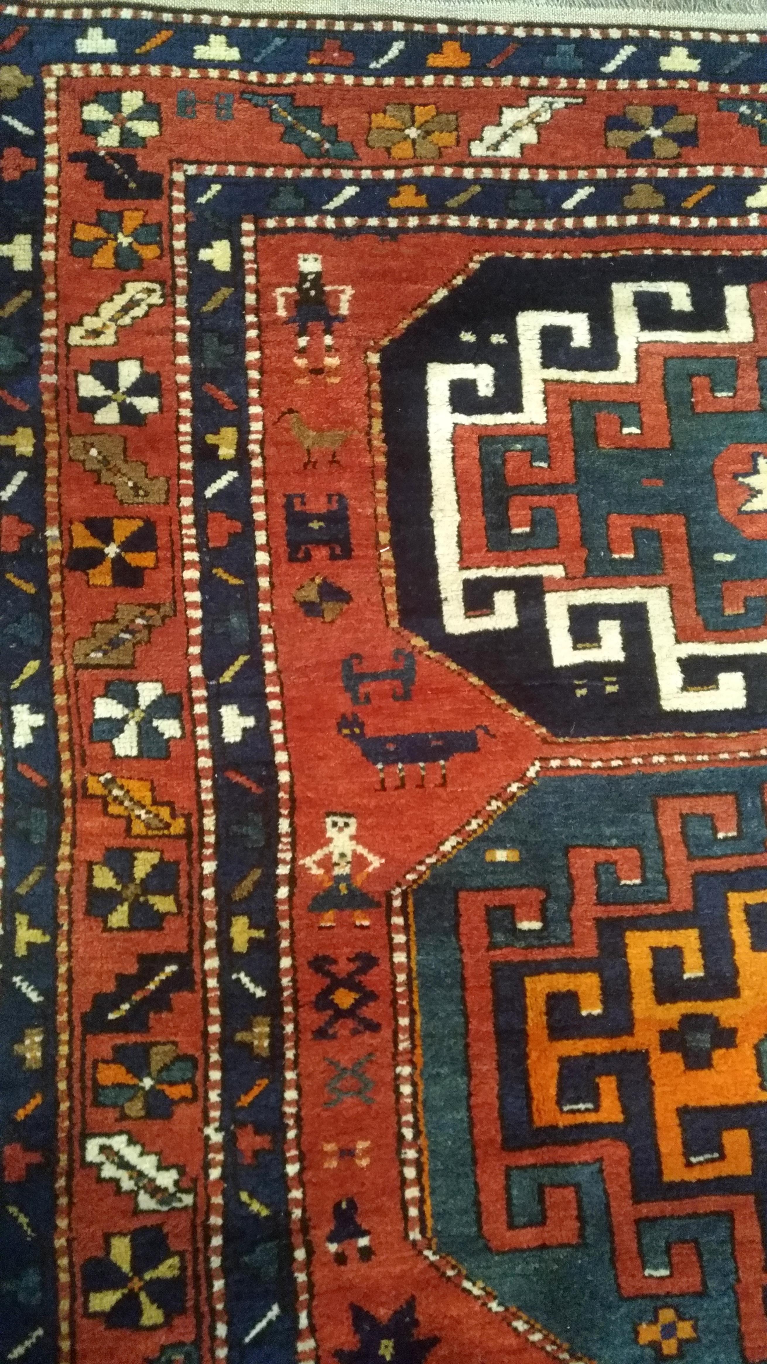  Kasachstan-Teppich Moghan - Nr. 229 im Angebot 2