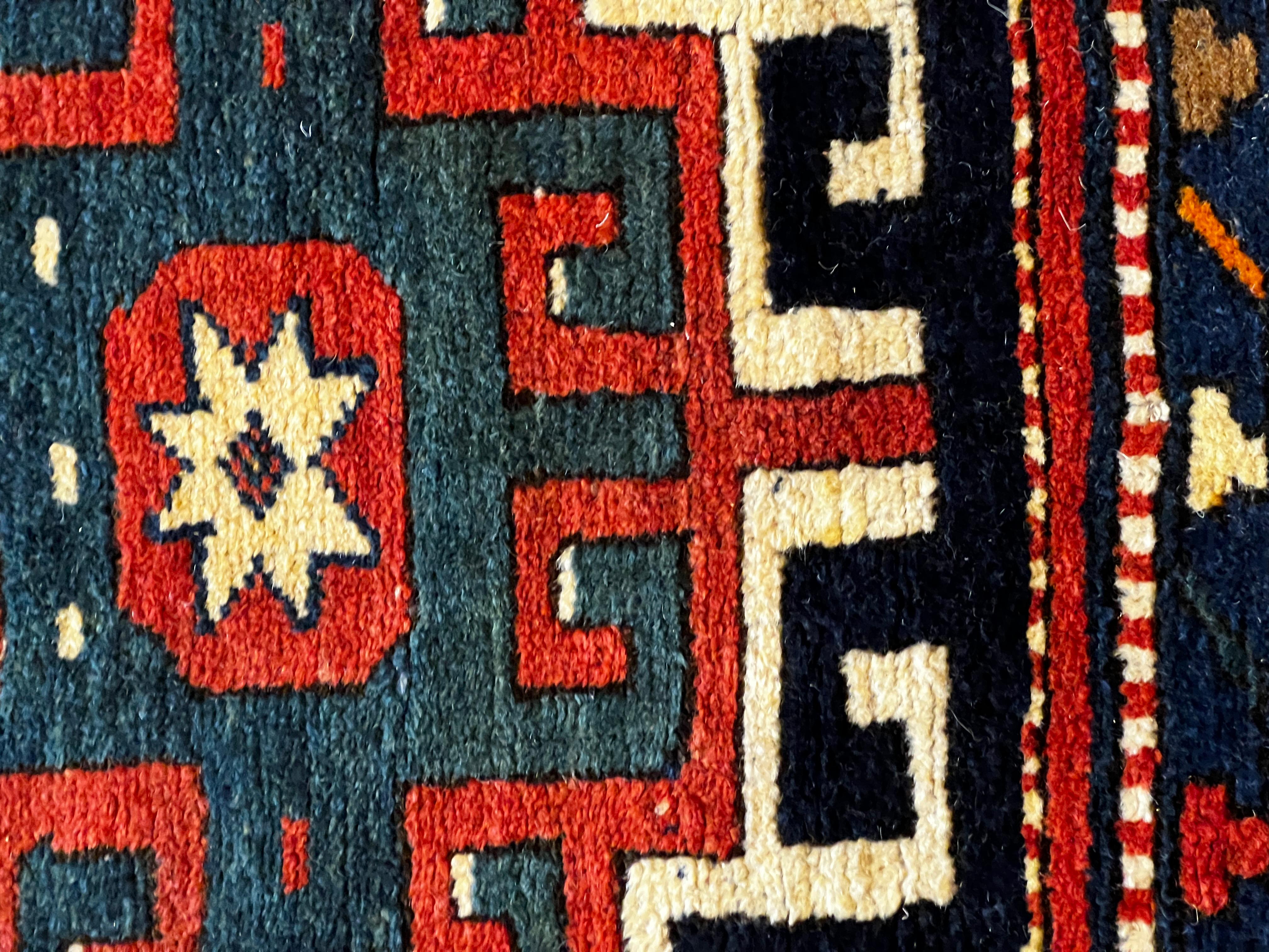  Kasachstan-Teppich Moghan - Nr. 229 im Angebot 8