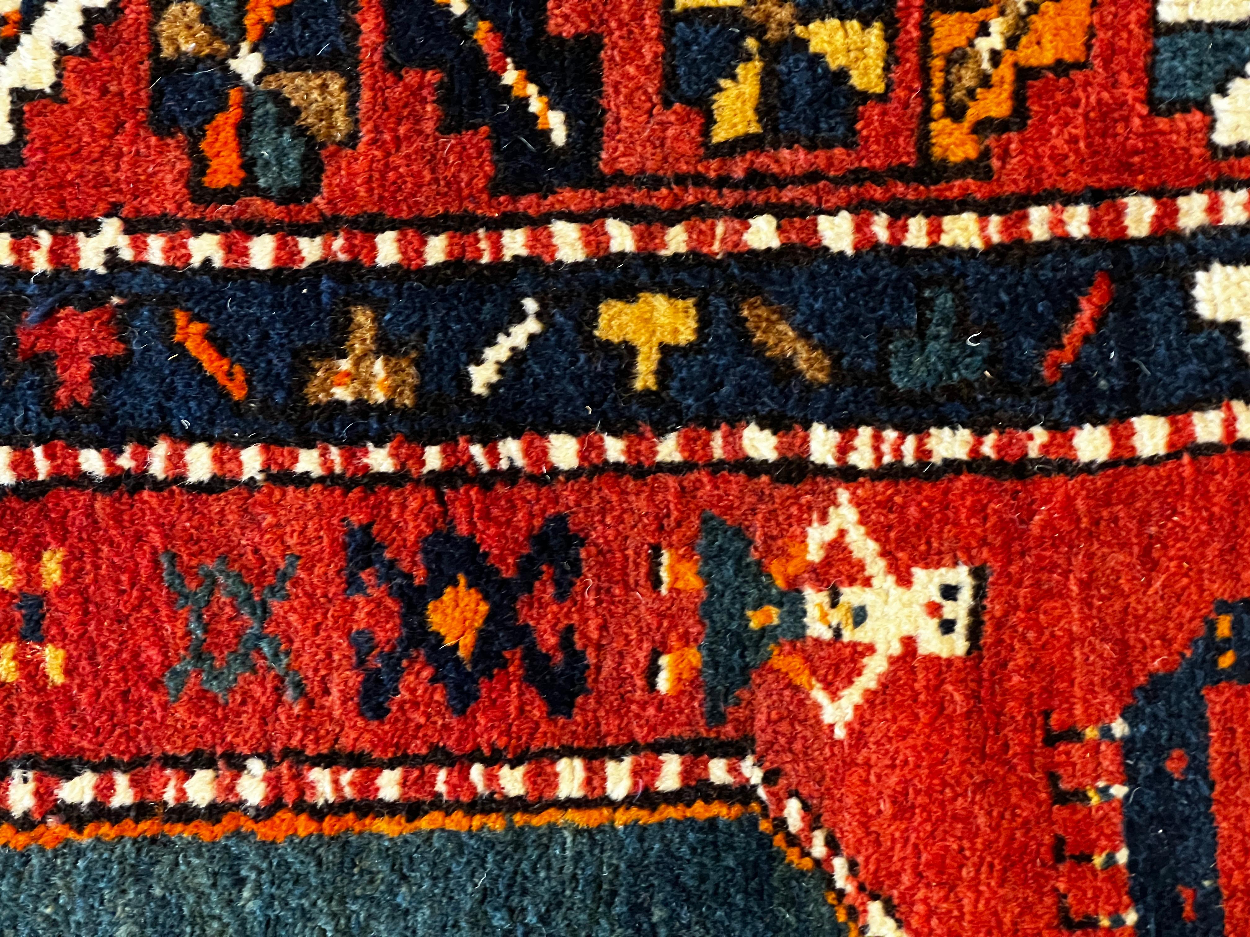  Kasachstan-Teppich Moghan - Nr. 229 im Angebot 10