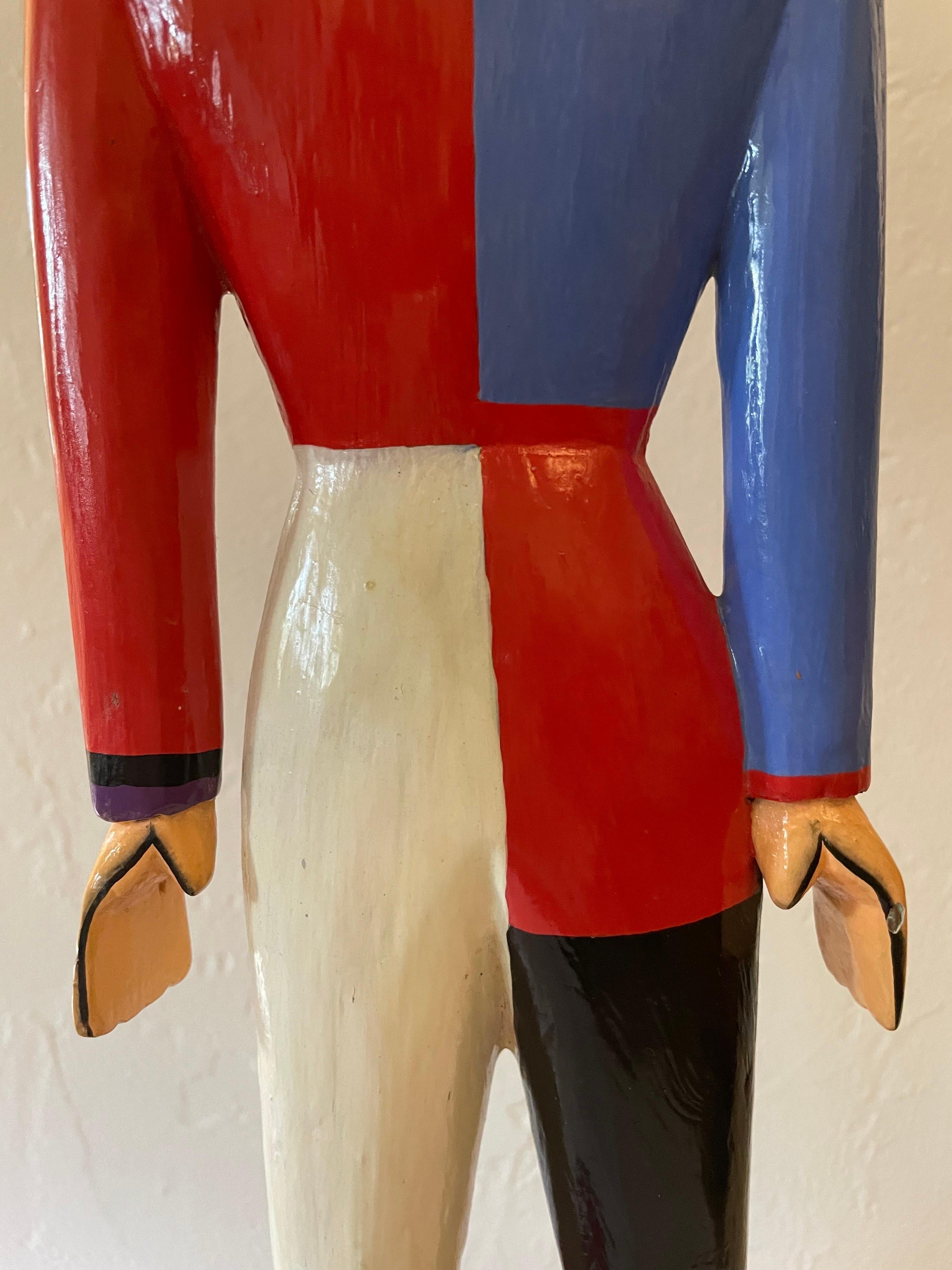 Kazimir Malevich Sculptures avant-gardes Sportsmen, Groupe original de 4 pièces en vente 6