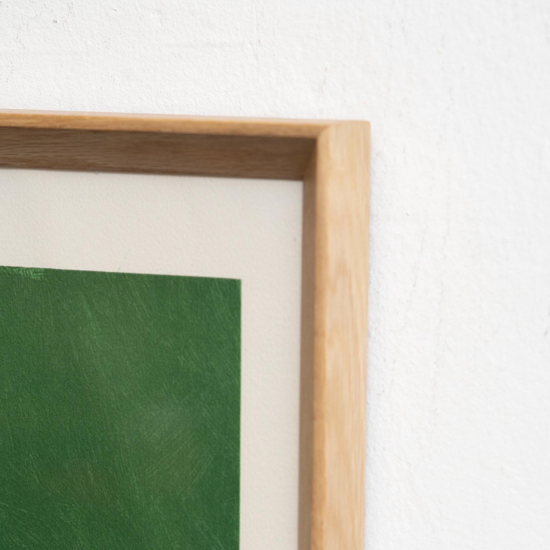 Kazimir Malevich „Porträt einer weiblichen Figur“, groß gerahmte Farblithografie im Angebot 2