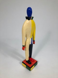 Kazimir Malevich Suprematism "Contour of Sportsmen" Figure for Guggenheim