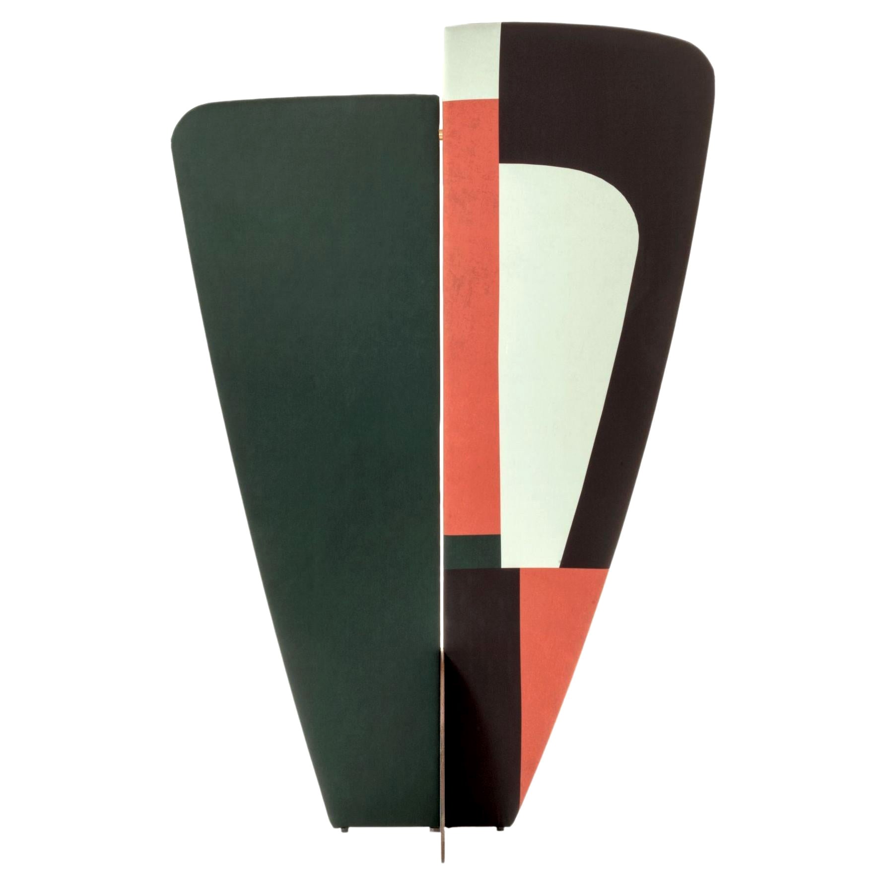 Kazimir Screen, Type A, Abstract Coating in Silk by Colé Italia