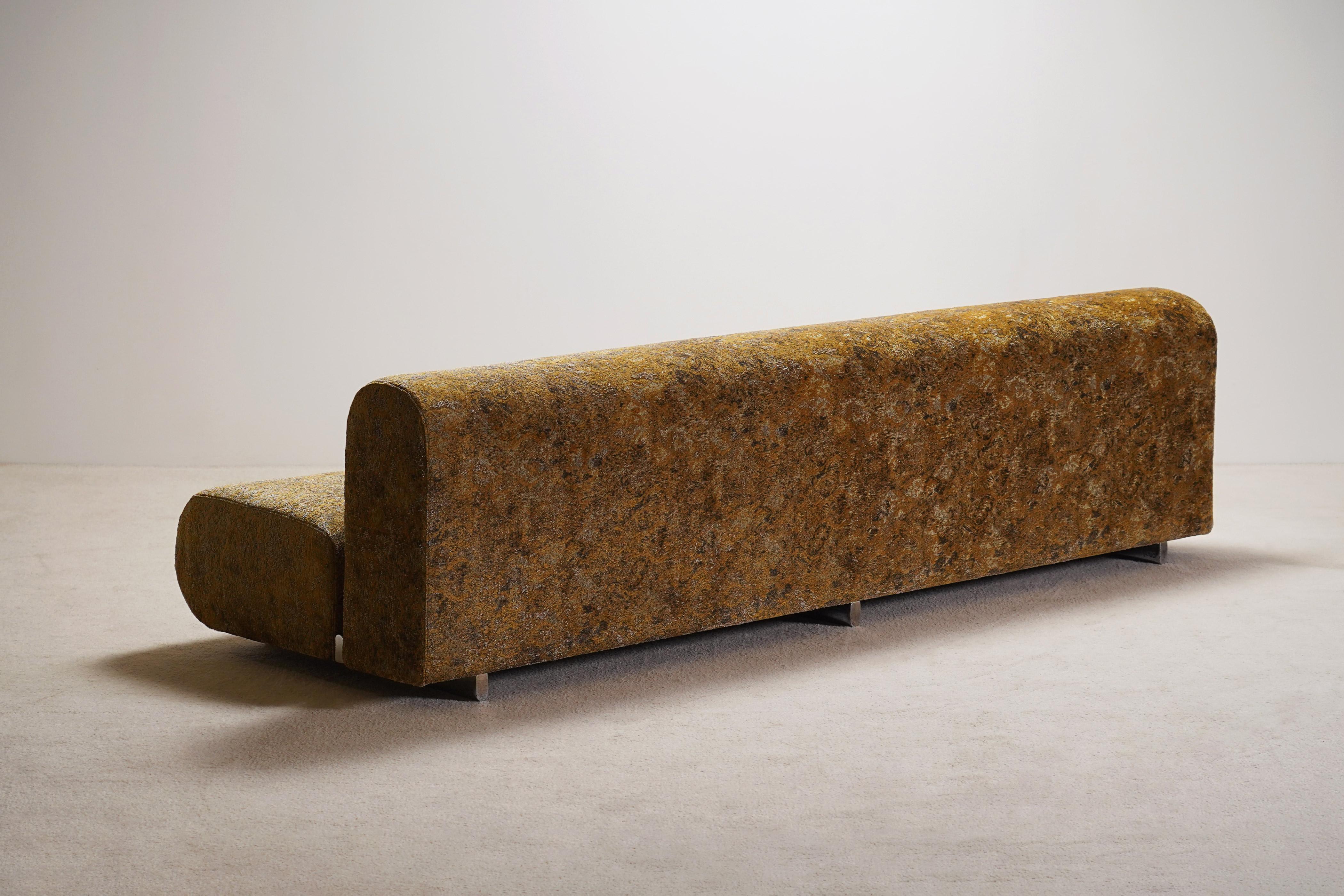 Italiano Kazuhide Takahama, Divano Suzanne a 4 o 3 posti. Edizione Gavina, 1965. in vendita