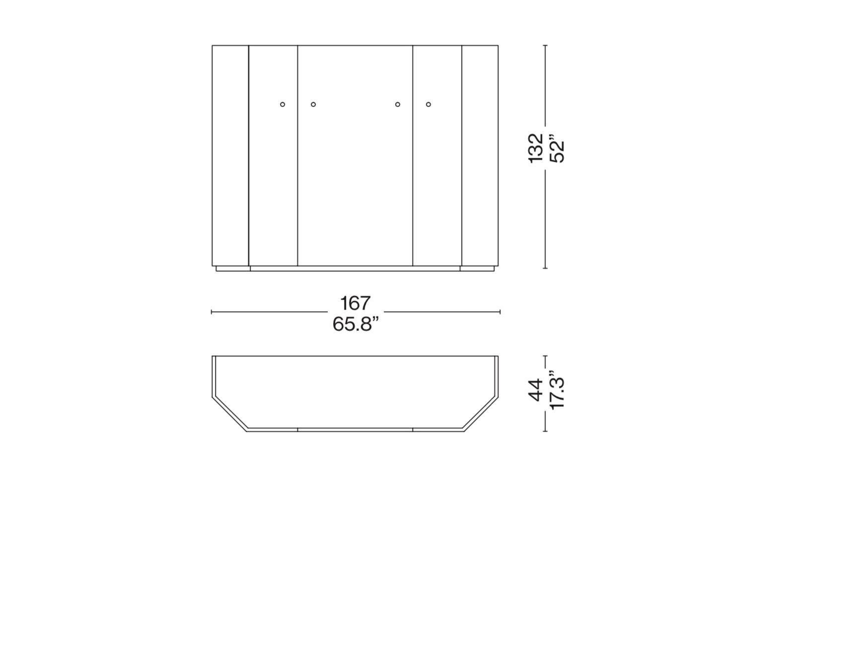 Cabinet Kazuhide Takahama Bramante  Per Cassina in vendita 3