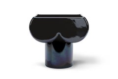 Kazuhide Takahama Cnosso Iridescent Black Ceramic Vase for Cassina