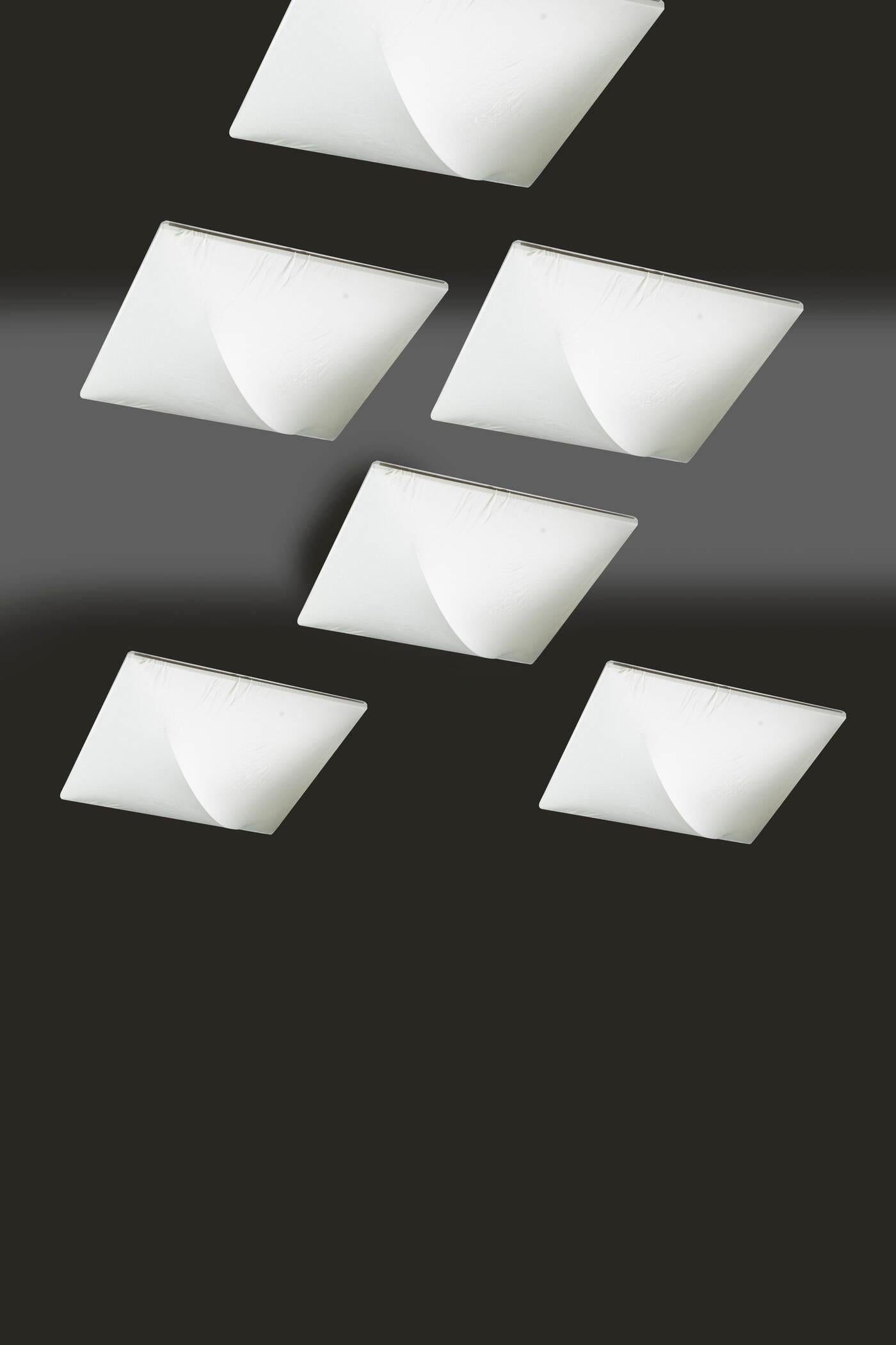 Italian Kazuhide Takahama, Douze lampes mod. Saori, prod. Sirrah 1970 en vente