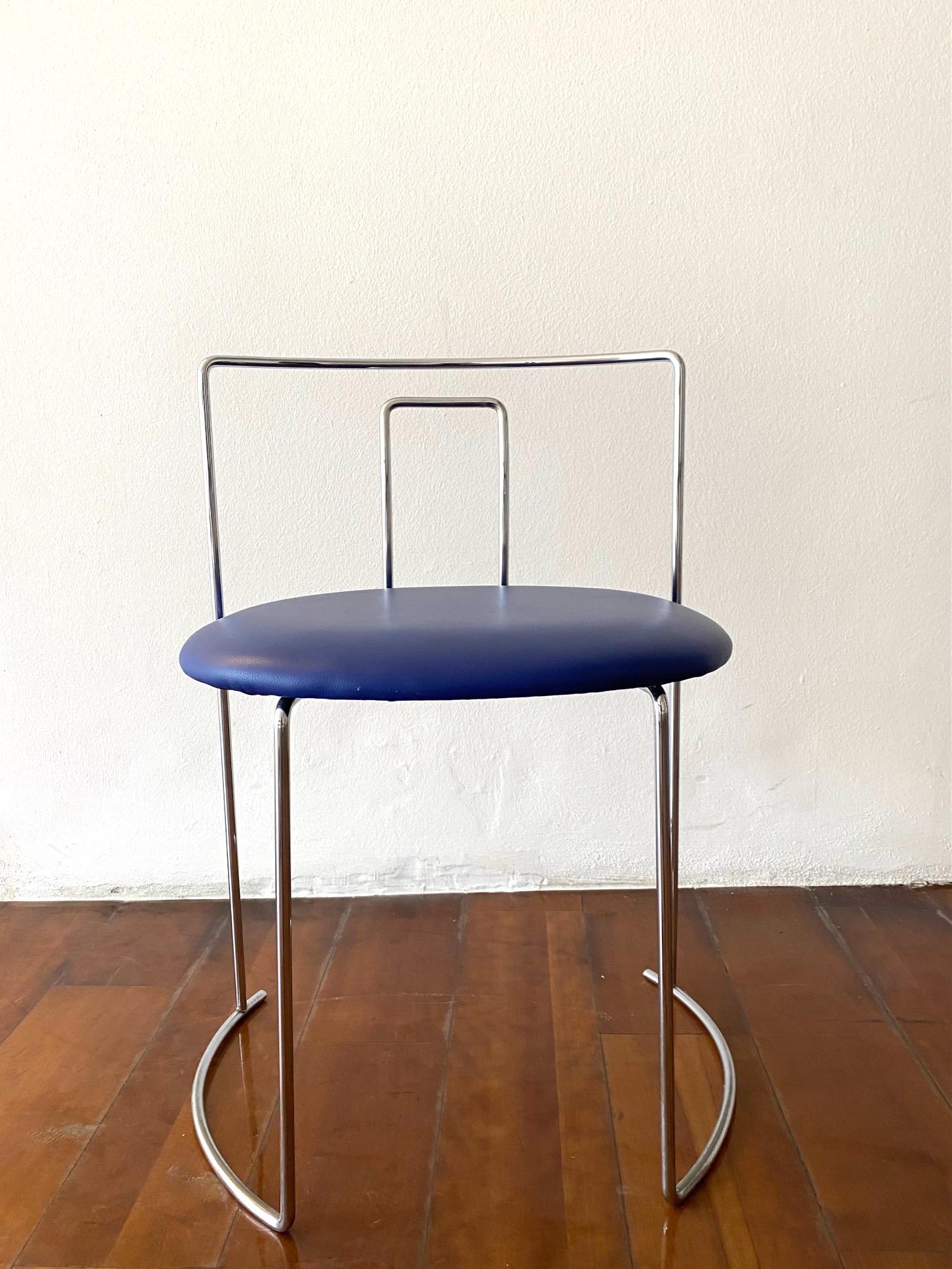 Late 20th Century Kazuhide Takahama for Simon Gavina Set of four dining chairs 