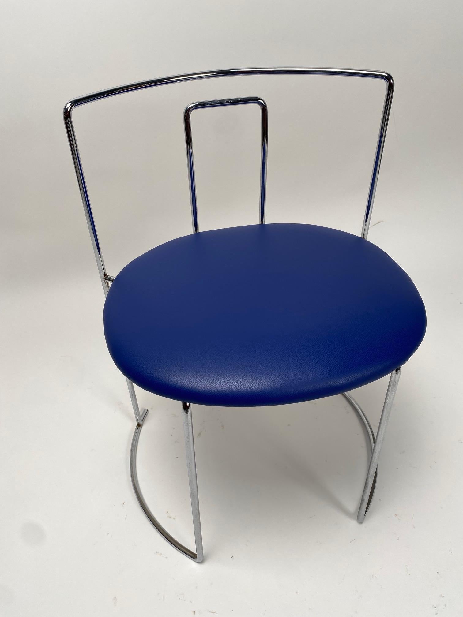 Minimaliste Kazuhide Takahama pour Simon Gavina, ensemble de six chaises de salle à manger Gaja, Italie en vente