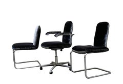 Kazuhide Takahama for Simon Gavina Set of Three Chairs, Italy, 1970s